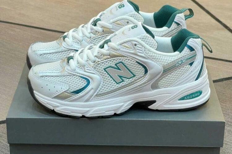 Giày New Balance 530 White Silver Green Trắng Xanh Lá