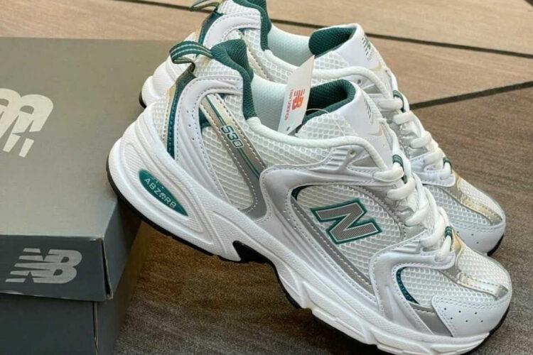 Giày New Balance 530 White Silver Green Trắng Xanh Lá