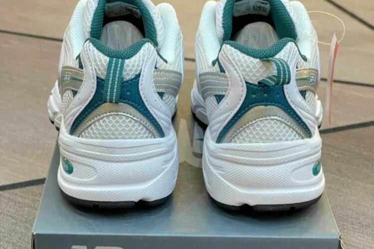 Giày New Balance 530 White Silver Green Trắng Xanh Lá