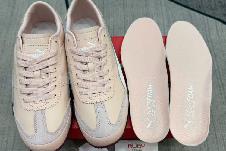 Giày Puma Bella UT Leather Pink Màu Hồng