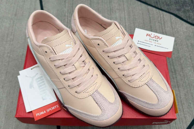 Giày Puma Bella UT Leather Pink Màu Hồng
