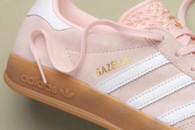 Giày adidas Gazelle Indoor Sandy Pink White Gum Hồng