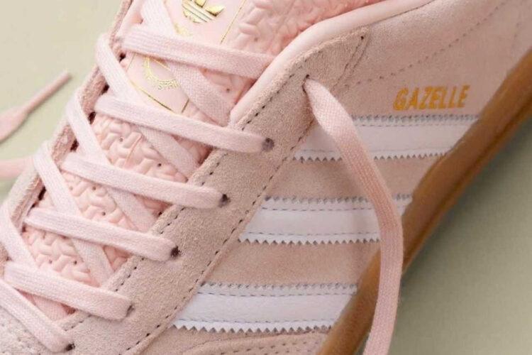 Giày adidas Gazelle Indoor Sandy Pink White Gum Hồng