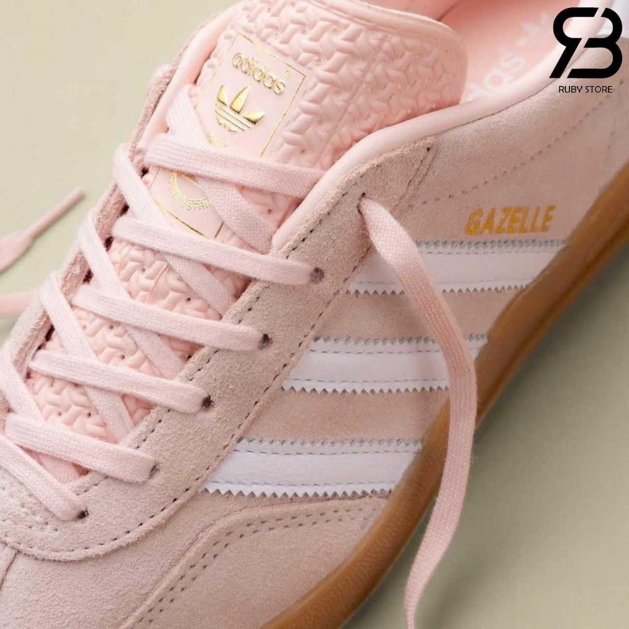 adidas gazelle silver green womens Buy Adidas Originals Gazelle J Grade School Pink Tint/White main image 1