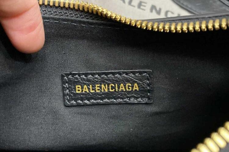 Túi Balenciaga Le Cagole XS Shoulder Bag Black GHW Đen