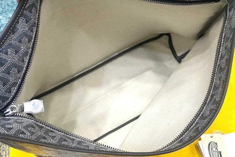 Túi Goyard Bohème Hobo Goyardine Canvas Gray Xám