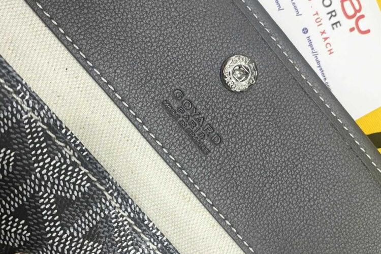 Túi Goyard Bohème Hobo Goyardine Canvas Gray Xám