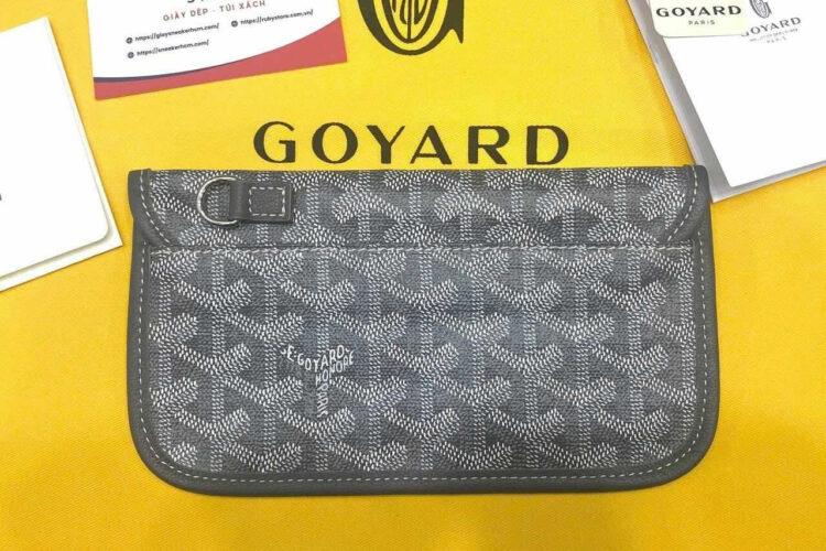 Túi Goyard Bohème Hobo Goyardine Canvas Gray Xám