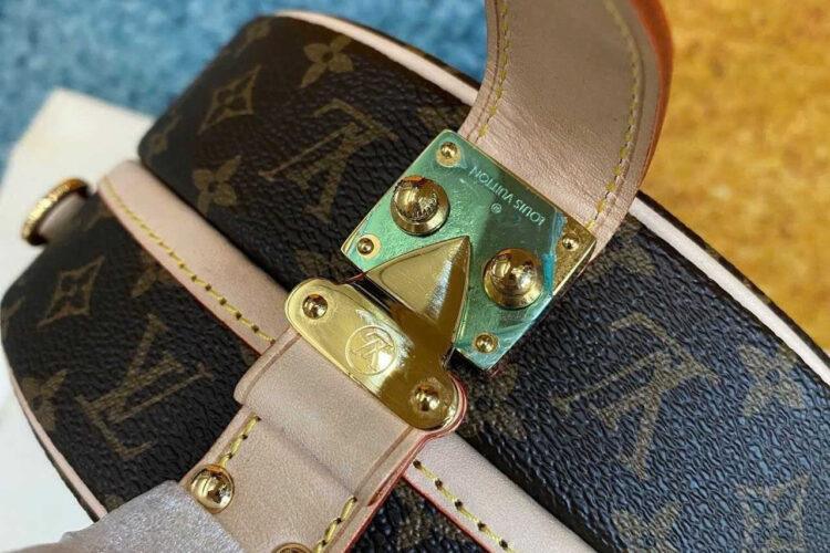 Túi LV Petite Boite Chapeau M43514 Monogram Nâu