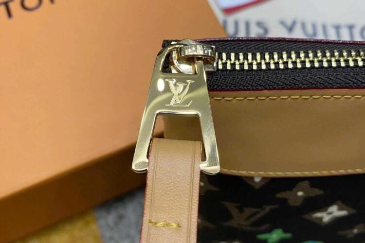 Túi LV Tyler Pochette Voyage Souple M83568 Chocolate Monogram Craggy Nâu