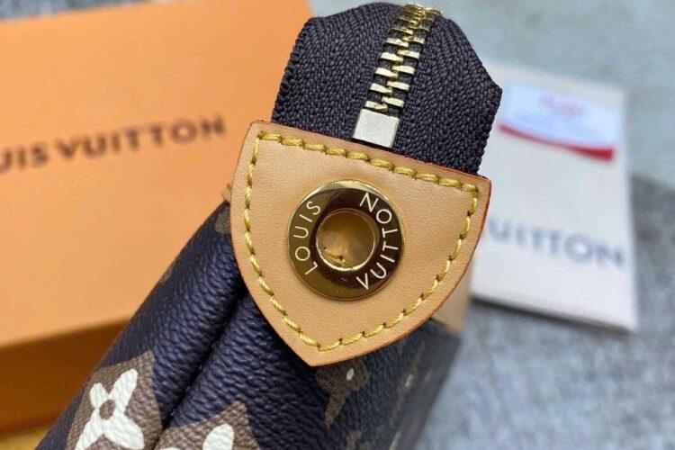 Túi LV Tyler Pochette Voyage Souple M83568 Chocolate Monogram Craggy Nâu