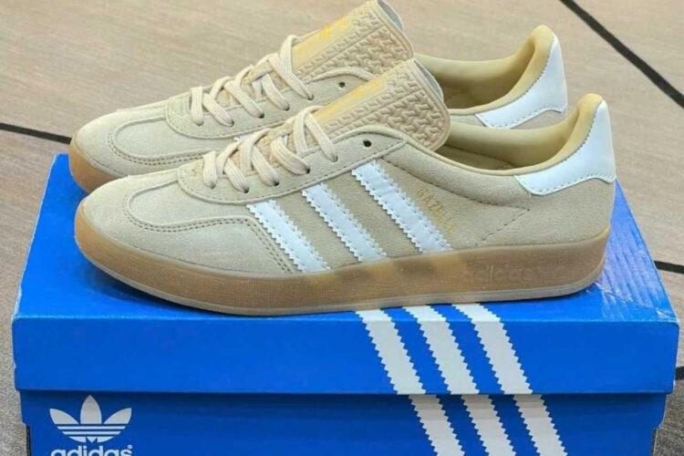 giày adidas Gazelle Indoor Magic Beige White Gum Rep 1 1