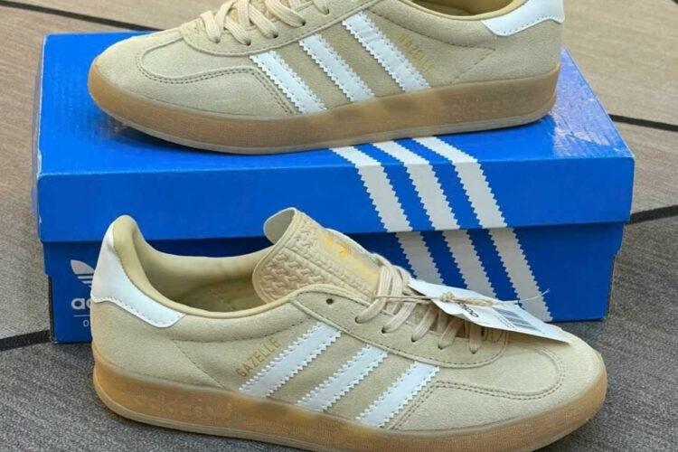 giày adidas Gazelle Indoor Magic Beige White Gum Rep 1 1