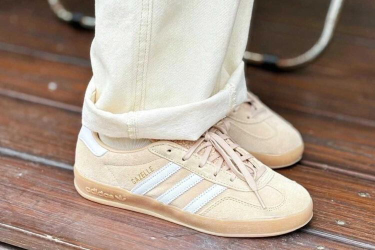 giày adidas Gazelle Indoor Magic Beige White Gum Rep 1 1