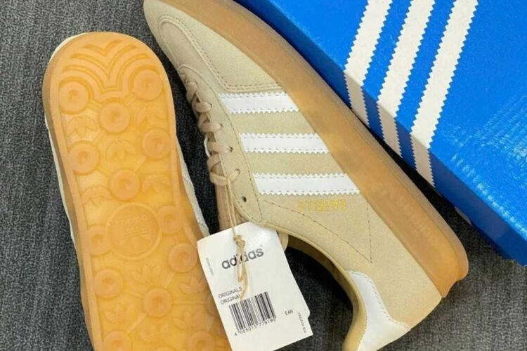 giày adidas Gazelle Indoor Magic Beige White Gum Rep 1 1