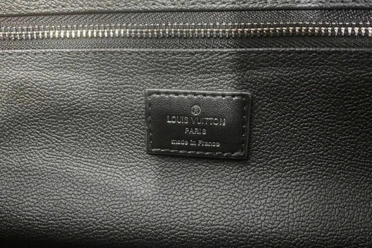 túi LV Dopp Kit Toilet Pouch N40127 Damier Graphite Canvas xám