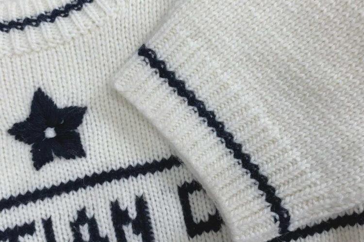 Áo Dior Short Sleeved Sweater Ecru Màu Kem Like Auth