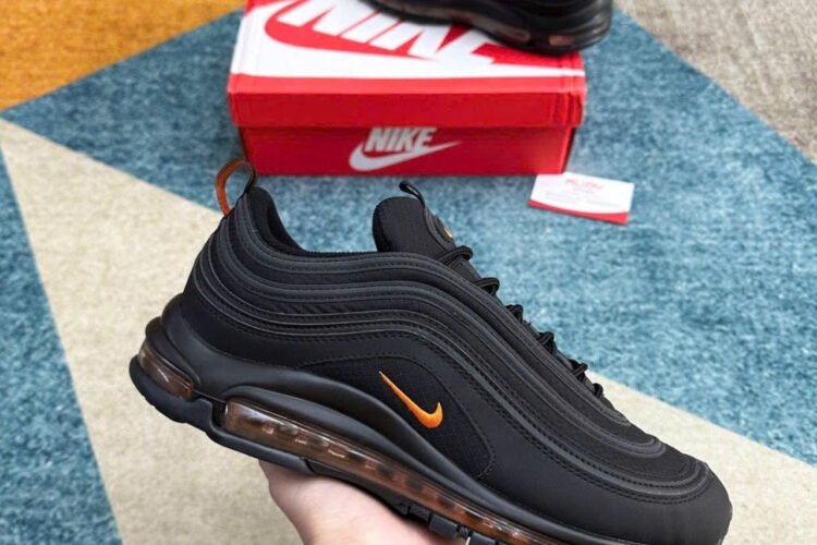 Giày Nike Air Max 97 Halloween Black Orange đen Cam