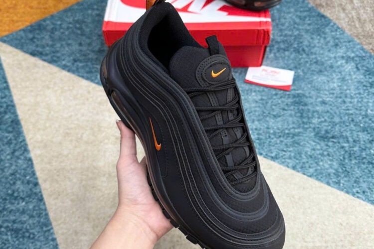 Giày Nike Air Max 97 Halloween Black Orange đen Cam