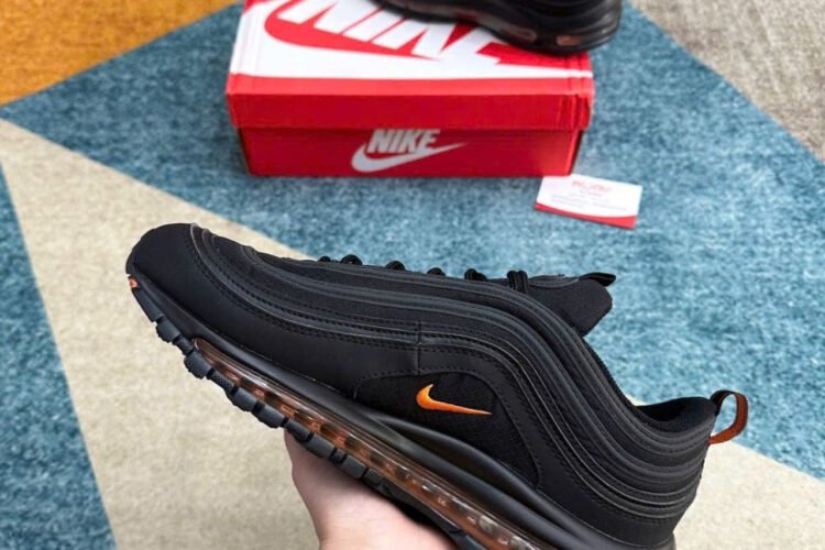 Giày Nike Air Max 97 Halloween Black Orange đen Cam