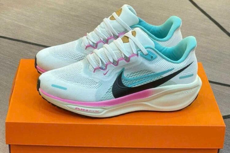 Giày Nike Air Zoom Pegasus 41 White Coconut Milk Playful Pink Xanh Hồng