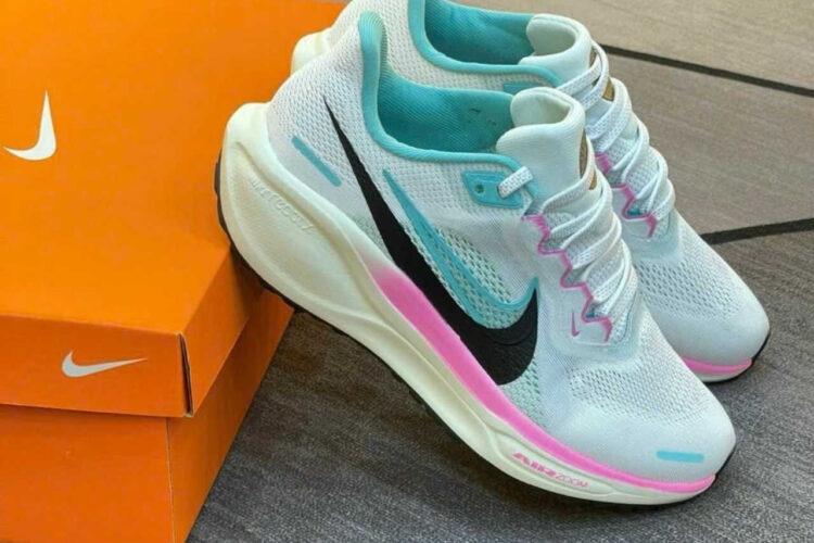 Giày Nike Air Zoom Pegasus 41 White Coconut Milk Playful Pink Xanh Hồng