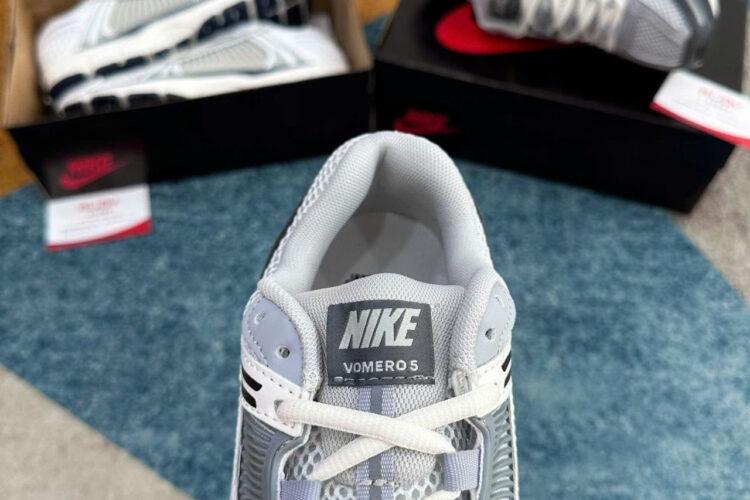 Giày Nike Vomero 5 Platinum White Grey Silver Trắng Xám Bạc