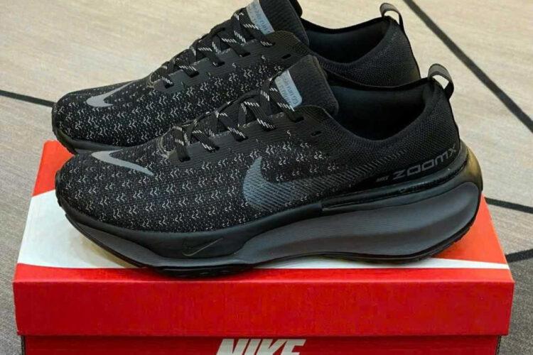 Giày Nike ZoomX Invincible Run Flyknit 3 Black Anthracite Đen Rep 1 1
