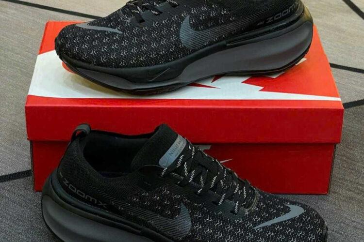Giày Nike ZoomX Invincible Run Flyknit 3 Black Anthracite Đen Rep 1 1