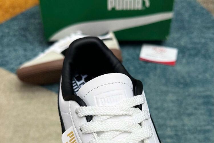 Giày Puma Palermo White Vapor Trắng đen