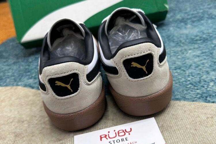 Giày Puma Palermo White Vapor Trắng đen