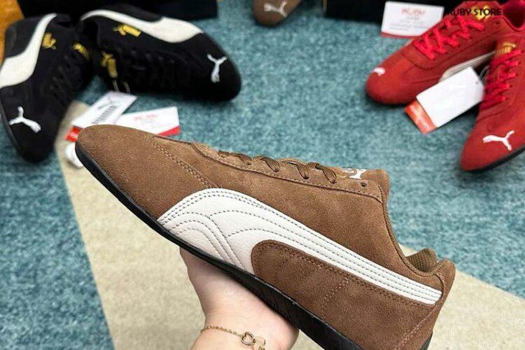 Giày Puma Speedcat Archive Haute Coffee Frosted Ivory Màu Nâu