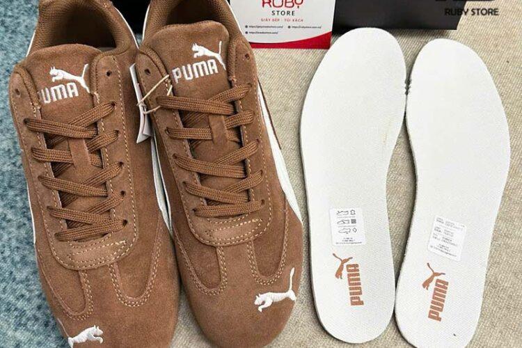 Giày Puma Speedcat Archive Haute Coffee Frosted Ivory Màu Nâu