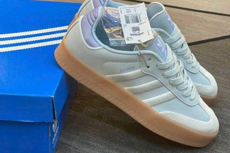 Giày adidas Sambae Halo Blue Spark Metallic Xanh Dương Rep 1 1