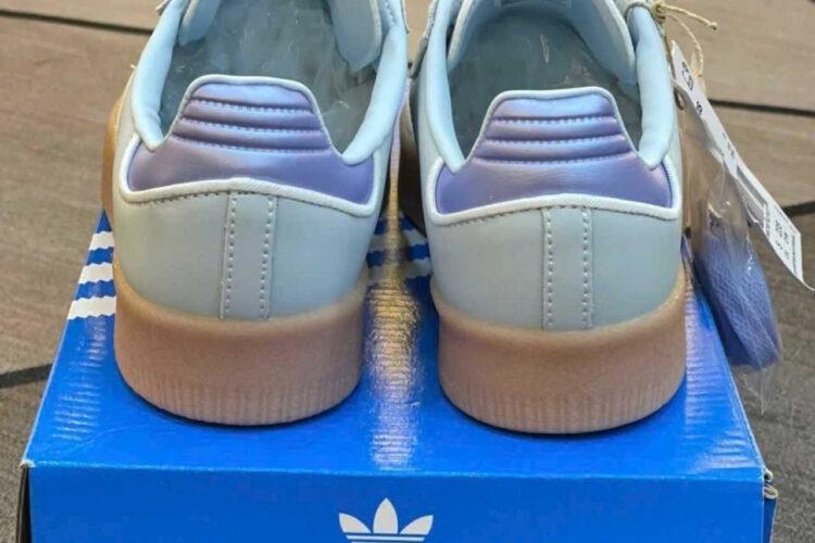 Giày adidas Sambae Halo Blue Spark Metallic Xanh Dương Rep 1 1