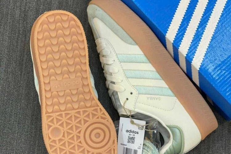 Giày adidas Sambae Linen Green Xanh Mint Rep 1 1