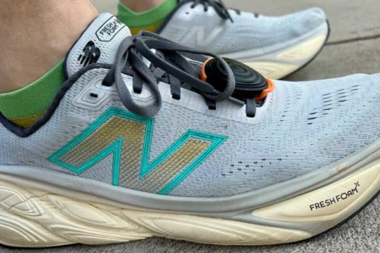 New Balance Fresh Foam X More Brighton Grey With Calcium And Cyber Jade V5