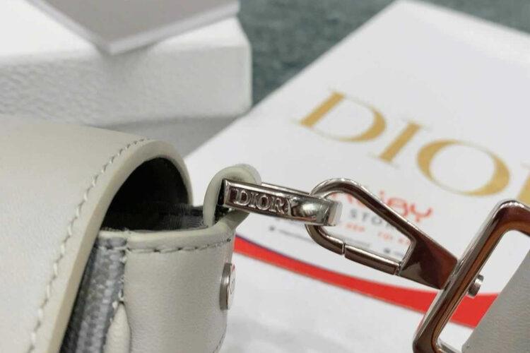 Túi Dior Hit The Road Bag With Strap Gray Diamond Canvas And Calfskin Xám