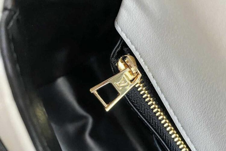 Túi LV Go-14 MM Mallegate White Black Trắng Đen