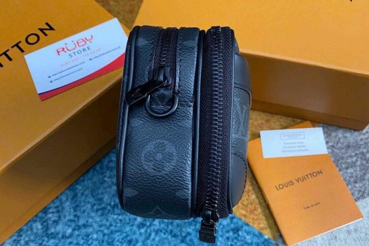 Túi LV Nano Alpha M82542 Black Monogram Eclipse Đen Xám