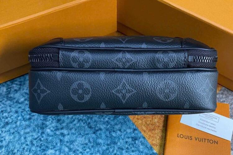 Túi LV Nano Alpha M82542 Black Monogram Eclipse Đen Xám