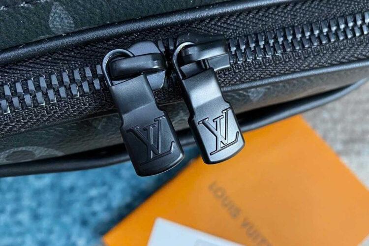 Túi LV Nano Alpha M82542 Black Monogram Eclipse Đen Xám