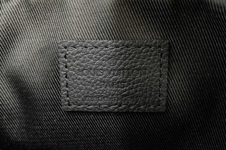 Túi LV Nano Alpha M82544 Black Monogram Shadow Đen