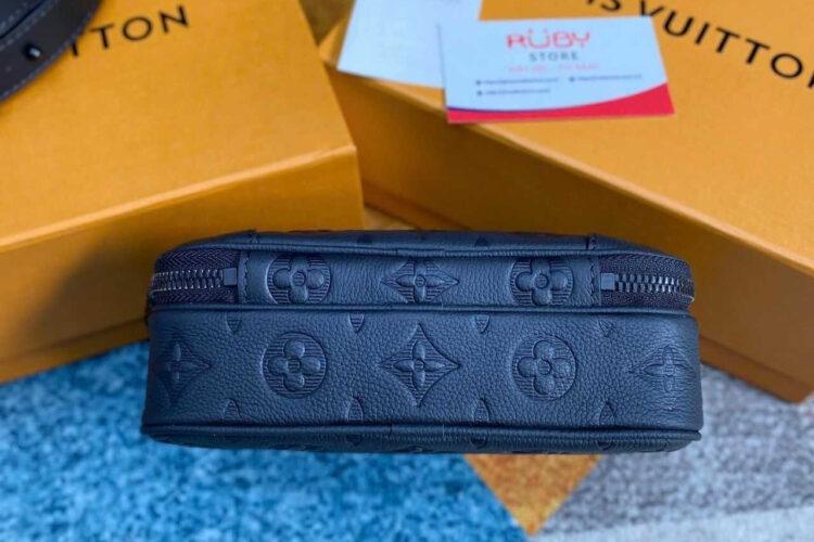 Túi LV Nano Alpha M82544 Black Monogram Shadow Đen