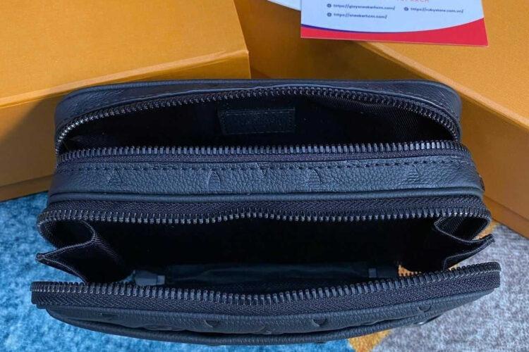 Túi LV Nano Alpha M82544 Black Monogram Shadow Đen