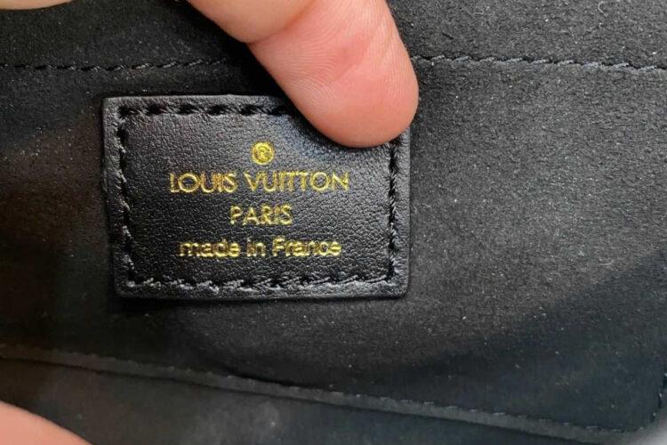 Túi LV Padlock On Strap Monogram Black Leather M80559 Nâu Đen