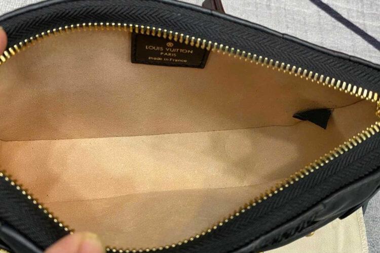 Túi LV Pochette Troca PM M59046 Black Màu Đen