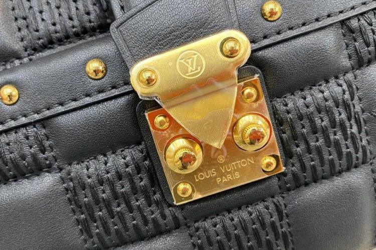 Túi LV Pochette Troca PM M59046 Black Màu Đen