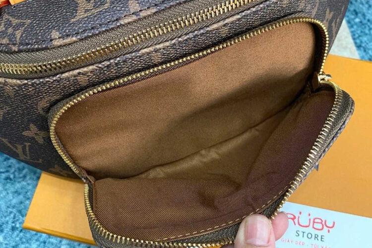 Túi LV Rush Bumbag M11539 Monogram Dust Canvas Nâu