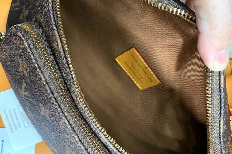 Túi LV Rush Bumbag M11539 Monogram Dust Canvas Nâu